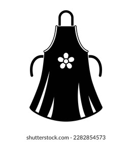 Apron icon vector on trendy design