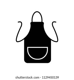 Apron icon vector icon. Simple element illustration. Apron symbol design. Can be used for web and mobile.
