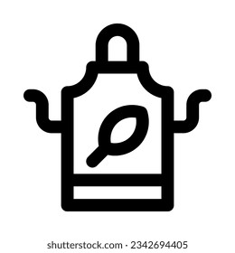 apron icon for your website, mobile, presentation, and logo design.