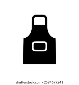 apron kitchen icon logo vector illustration template design