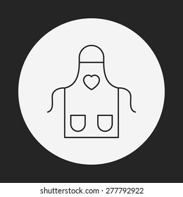 apron line icon