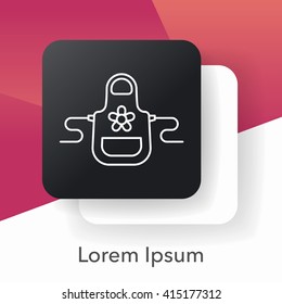 apron line icon