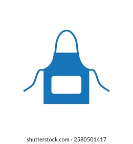 Apron logo icon illustration flat