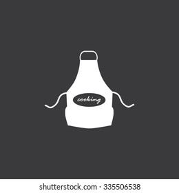Apron sign flat icon