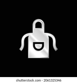 Silber platzierte Metallsymbol von Apron