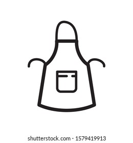 Apron Vector Design Icon Trendy