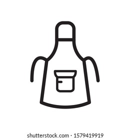 apron vector design icon trendy