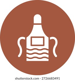 Apron Vector Icon Design Illustration