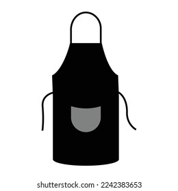 Apron vector icon illustration symbol design background