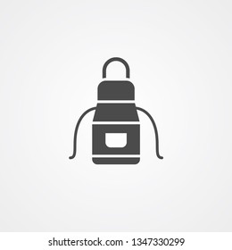 Apron vector icon sign symbol