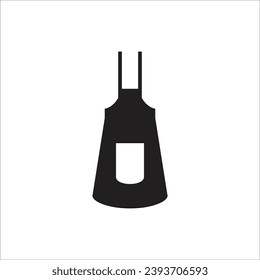 apron vector line icon template