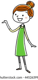 Apron women: to introduce