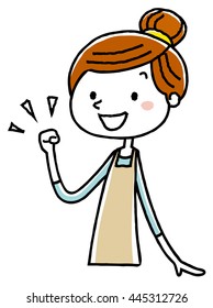 Apron women: motivation