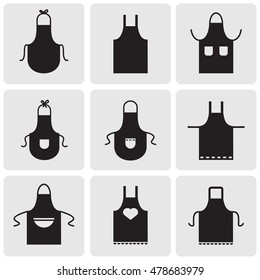 Aprons icons