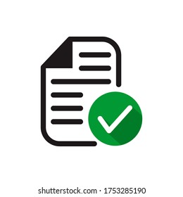 aprroved icon vector illustration symbol