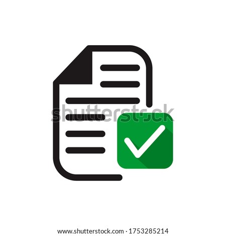aprroved icon vector illustration symbol
