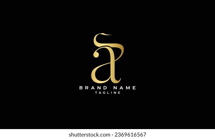 APS, ASP, PAS, PSA, SPA, SAP, AS, SA, Abstract initial monogram letter alphabet logo design