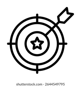 Signo de conjunto de esquema de icono de aptitud