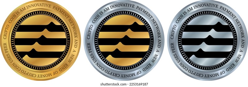 aptos-apt coin vector illustrations. 3d illustration.