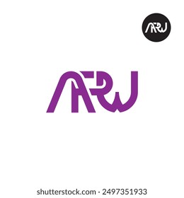 APW Logo Letter Monogram Design