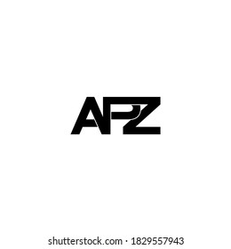apz letter original monogram logo design