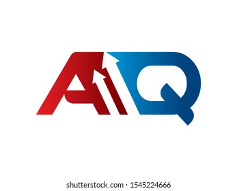 AQ Letter logo or symbol template design