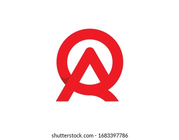 Logotipo AQ Logotipo logotipo plano de alta calidad