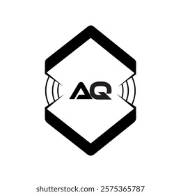 AQ logo design, AQ simple and modern logo. AQ luxurious alphabet design home and city style logo design