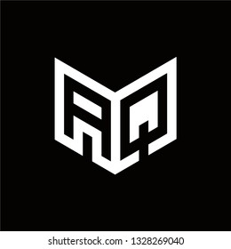 AQ Logo Letter Initial Monogram Capital Designs Templete