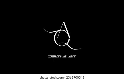 AQ, QA, A, Q abstract letters logo monogram