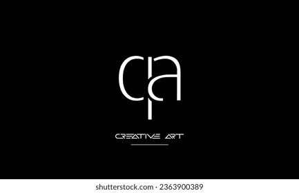 AQ, QA, A, Q abstract letters logo monogram