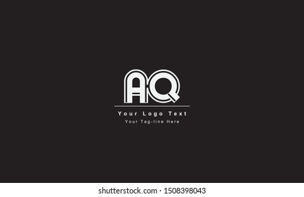 AQ or QA letter logo. Unique attractive creative modern initial AQ QA A Q initial based letter icon logo