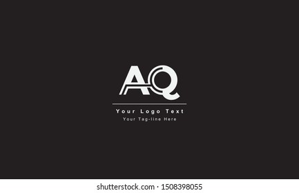AQ or QA letter logo. Unique attractive creative modern initial AQ QA A Q initial based letter icon logo
