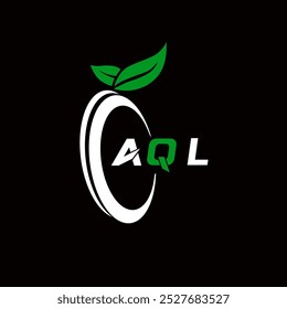 AQL creative minimalist letter logo. AQL unique vector initials alphabet letter logo design 
