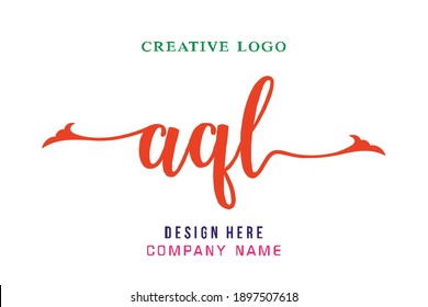 AQL lettering logo is simple, easy to understand and authoritative