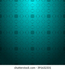 Aqua abstract striped textured geometric pattern