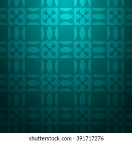 Aqua abstract striped textured geometric pattern