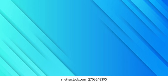 Aqua blauer abstrakter Hintergrund mit lebhaften diagonalen Streifen und Farbverläufen.