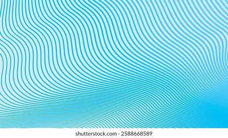 Aqua blue color with stripes line abstract background for backdrop