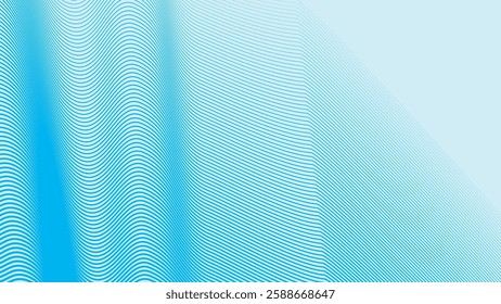 Aqua blue color with stripes line abstract background for backdrop