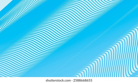 Aqua blue color with stripes line abstract background for backdrop