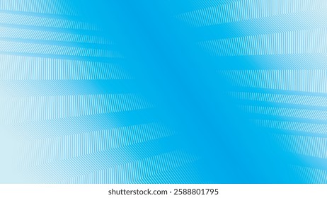 Aqua blue color with zig zag stripes abstract background for backdrop or presentation