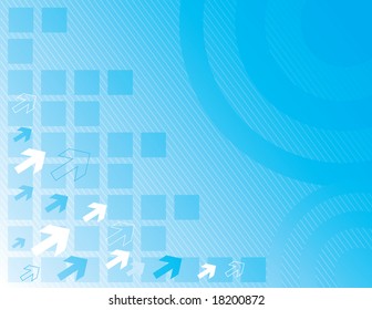 aqua blue dynamic abstract design, vector illustration