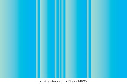 Aqua Blue Gradient Background with Vertical Bars for Modern Design