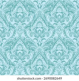 Aqua Blue Textured Repeating Pattern Background