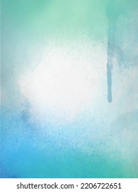 Aqua bluish abstract watercolor texture background