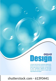 aqua design background