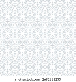 
Aqua Geometric Floral Pattern design