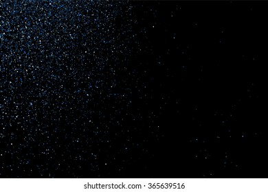 Aqua  glitter texture vector on  black background. 
