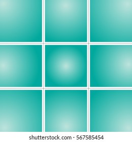 Aqua gradient color set